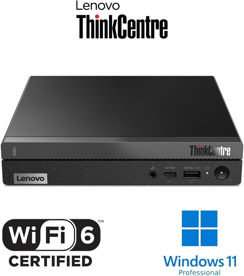 New Lenovo ThinkCentre neo 50q Gen 4 i5-13420H 32GB 1TB SSD Wi-Fi Kybd Mouse - Image 12
