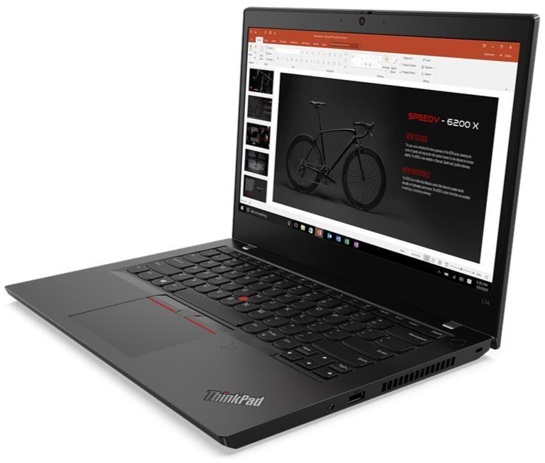 Lenovo ThinkPad L14 Gen 1 14" HD Ryzen 3 PRO 4450U 16GB 512GB SSD Cam Win11Pro