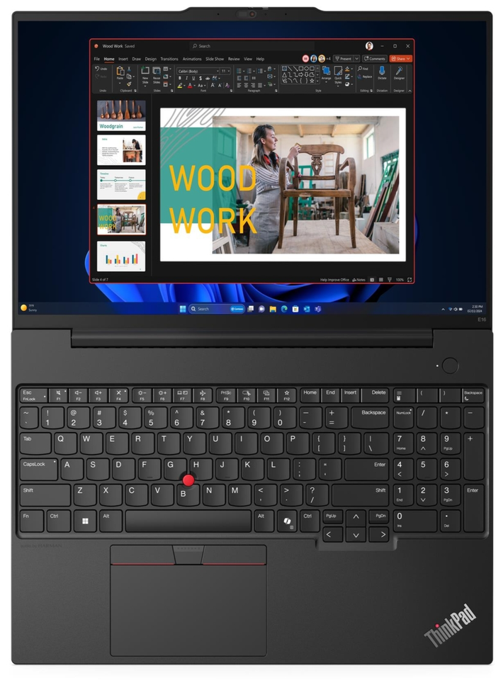 New Lenovo ThinkPad E16 Gen 2 16" WUXGA Ultra 7 155U 16GB 512GB SSD CAM FPR W11P - Image 2