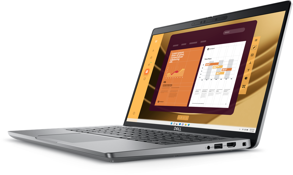 New Dell Latitude 5450 14" FHD Core Ultra 5 135U 16GB 1TB SSD IR FPR 4G Capable