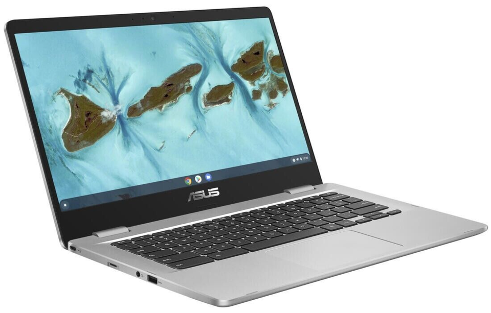 ASUS Chromebook C424MA 14" FHD Celeron N4020 4GB 64GB eMMC Cam Chrome OS Silver - Image 2