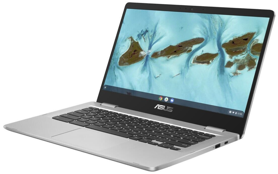 ASUS Chromebook C424MA 14" FHD Celeron N4020 4GB 64GB eMMC Cam Chrome OS Silver - Image 3