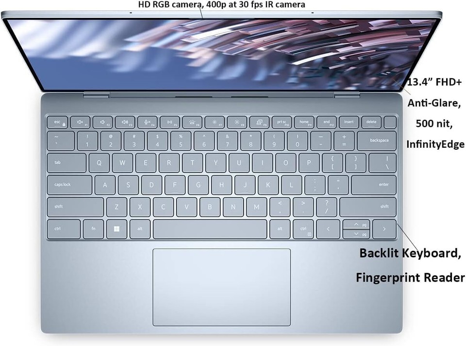 New Dell XPS 13 9315 13" FHD+ i7-1250U 16GB 512GB PCIe SSD IR Cam FPReader W11P - Image 5