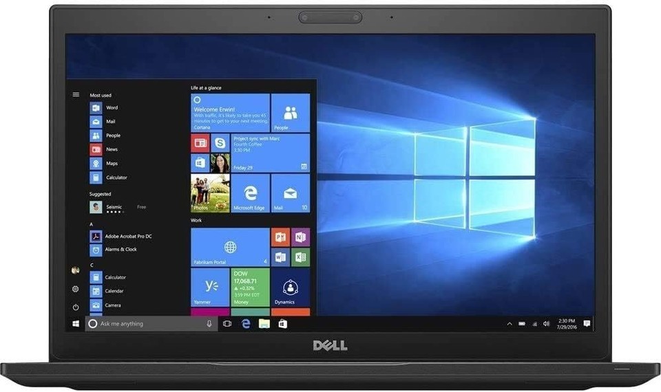 Dell Latitude 7480 14" FHD Core i7-7600U 16GB 512GB SSD Cam WIFI Windows 10 Pro
