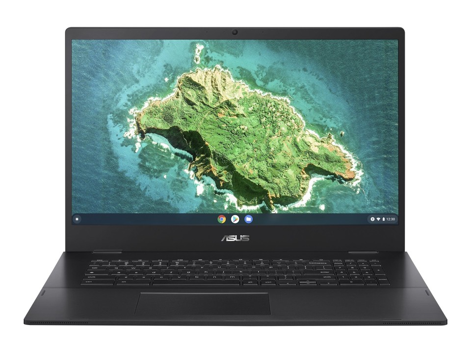 ASUS Chromebook CX1 17.3" FHD Celeron N4500 4GB 128GB eMMC Cam Chrome OS