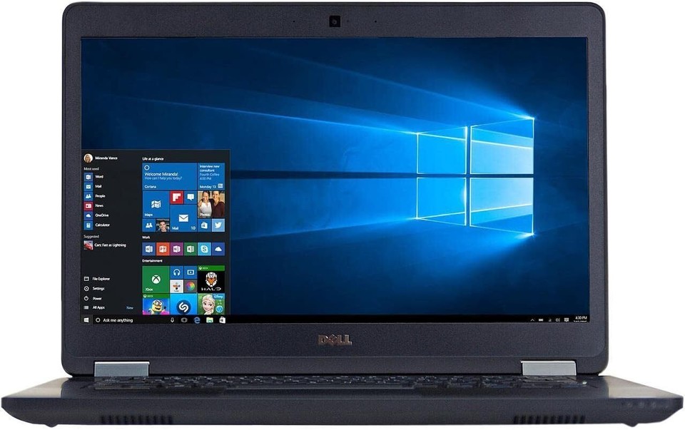 Dell Latitude E5470 14" HD Business Laptop i5-6300U 8GB 256GB SSD Webcam Win10 P