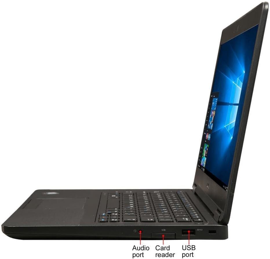 Dell Latitude E5470 14" HD Business Laptop i5-6300U 8GB 256GB SSD Webcam Win10 P - Image 5
