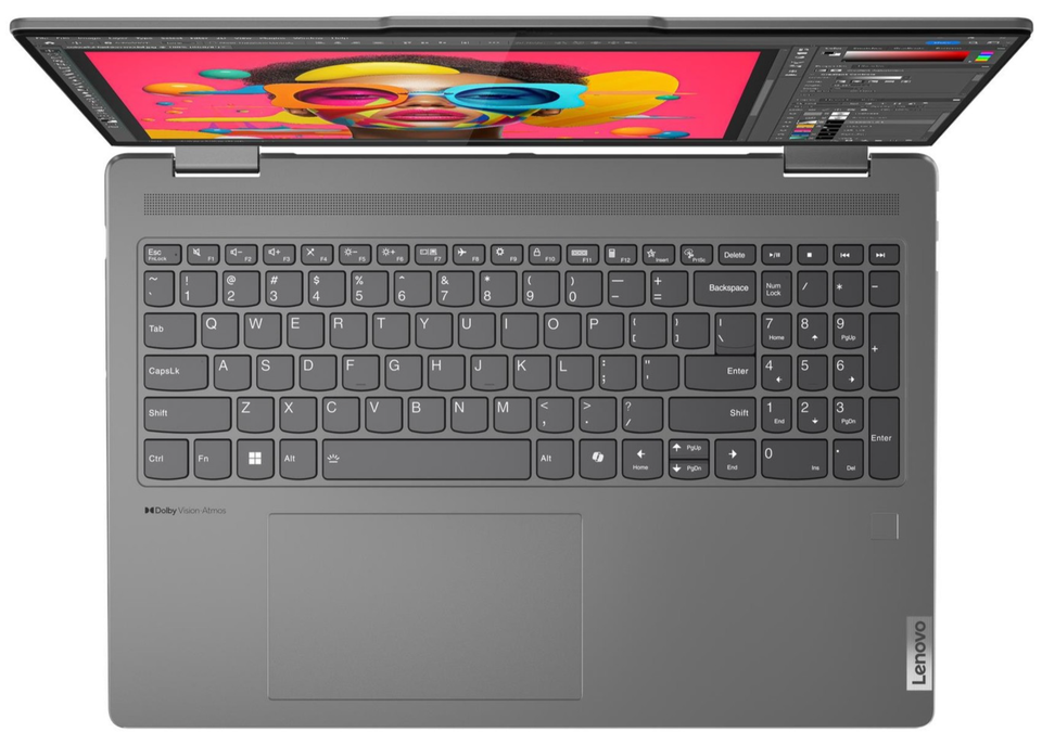 New Lenovo Yoga 7 2-in-1 16" 2K Touch Ultra 7 155U 16GB 512GB SSD IRCam FPReader - Image 8