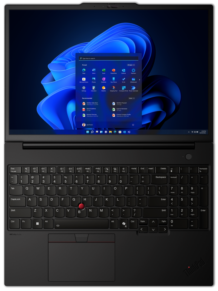 Lenovo ThinkPad P16s Gen 3 16" WQUXGA OLED Core Ultra 7 155H 32GB 2TB RTX 500 - Image 2