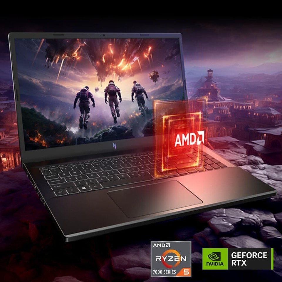 Acer Nitro V 15.6" FHD 144Hz Ryzen 5 7535HS 16GB 512GB SSD GeForce RTX 4050 - Image 9