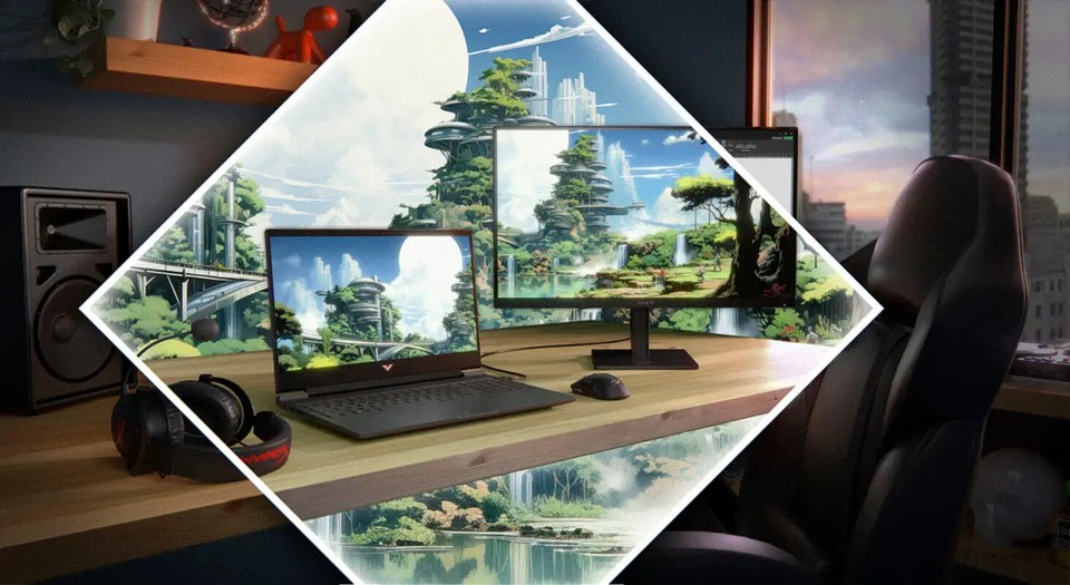 New HP Victus Gaming 16.1" 144Hz FHD Ryzen 7 8845HS 32GB 1TB SSD GeForce RTX4070 - Image 6