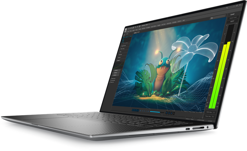 Dell Precision 5570 15.6" UHD+ Touch i7-12700H 32GB 1TB SSD FPR IR Cam RTX A1000 - Image 3