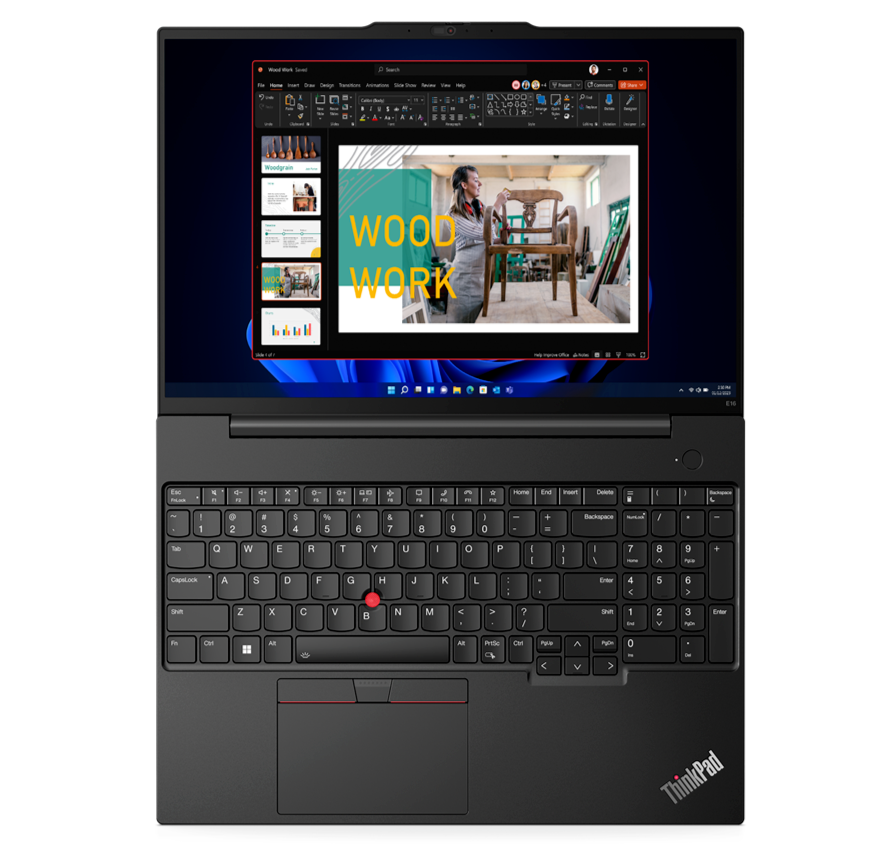 Lenovo ThinkPad E16 Gen 1 16" WUXGA i7-1355U 40GB 1TB SSD Cam FPReader Win11Pro