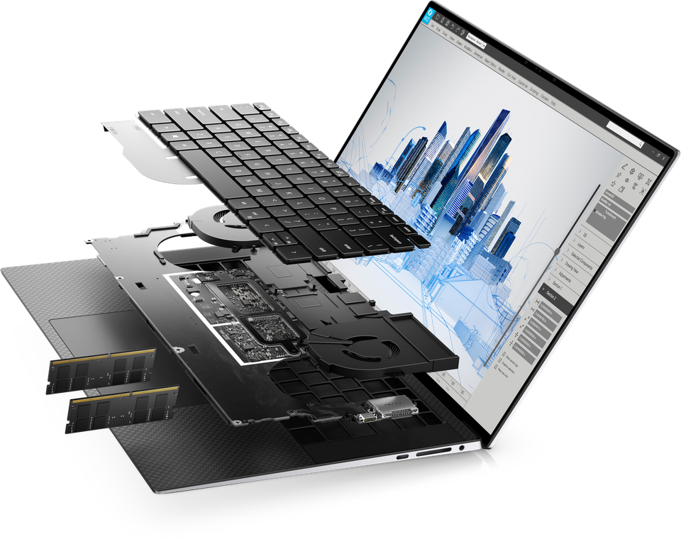 Dell Precision 5560 15.6" UHD+ Touch i7-11850H 32GB 1TB SSD FPRdr Quadro T1200 - Image 7