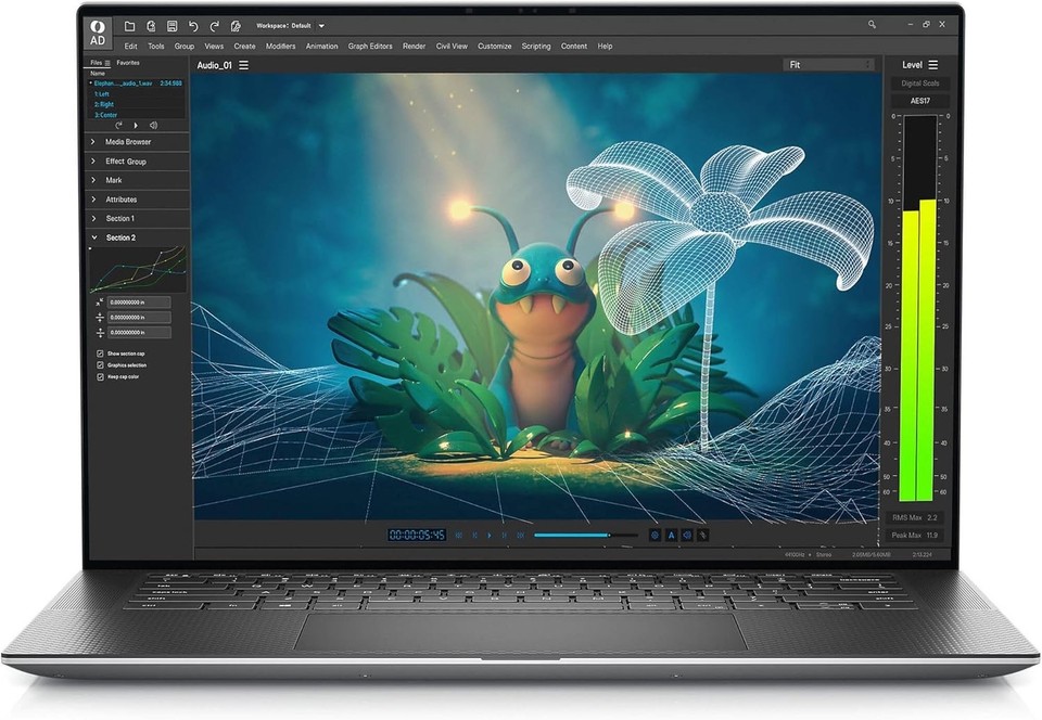 Dell Precision 5570 15.6" UHD+ Touch i7-12800H 32GB 1TB SSD FPR IR Cam RTX A1000