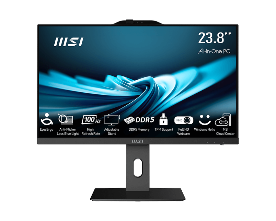 New MSI Pro AP242P 14M 23.8" FHD 100Hz Core i7-14700 32GB 1TB SSD Wi-Fi 3Yr Wrty - Image 2