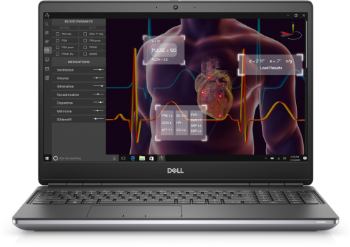 Dell Precision 7550 15.6" FHD Core i7-10850H 16GB 512GB SSD Quadro T1000 W11Pro
