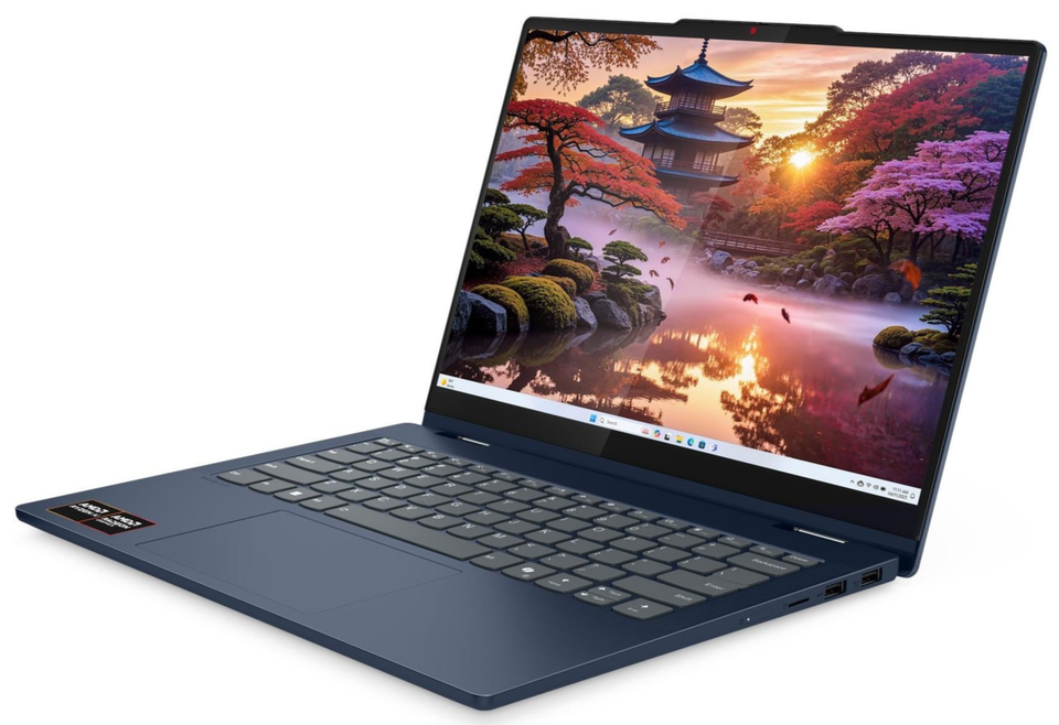 Lenovo IdeaPad 5 2-in-1 14" WUXGA Touch Ryzen AI 5 340 16GB 512GB SSD Cam Pen - Image 8