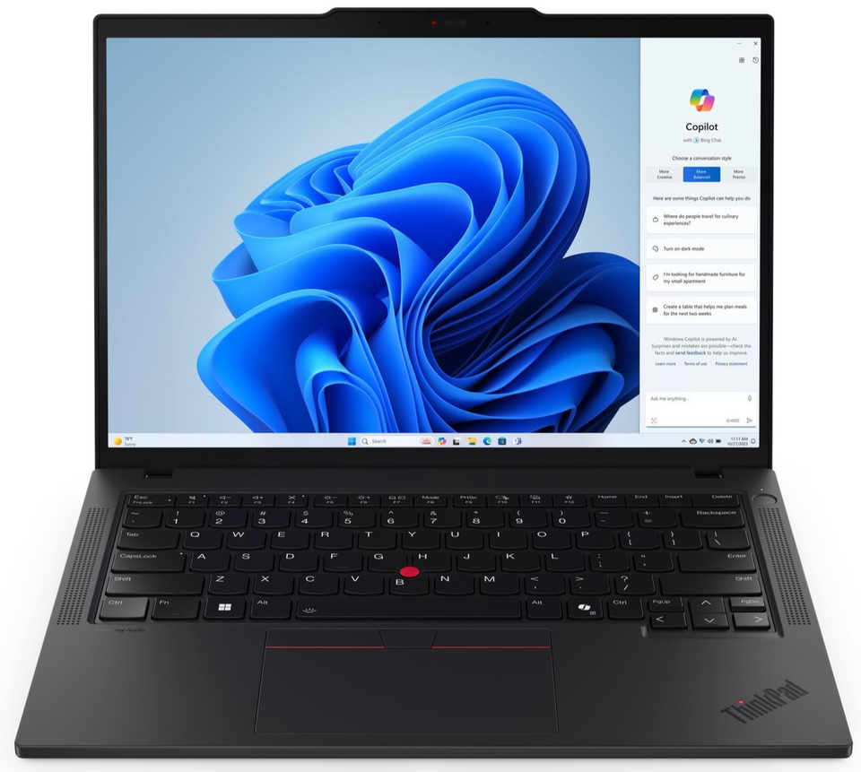 Lenovo ThinkPad T14 Gen 5 14" WUXGA Touch Ryzen 7 PRO 8840U 32GB 1TB SSD FPR Cam - Image 2