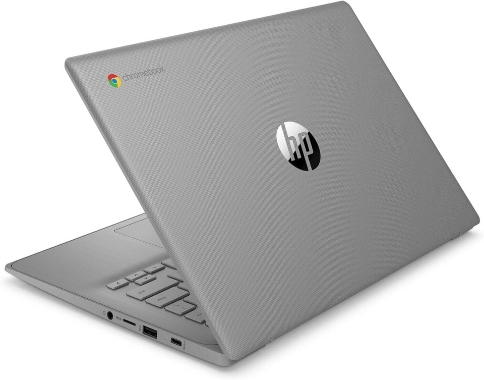 HP Chromebook 14" HD Quad-Core Celeron N4120 4GB 64GB eMMC Webcam Chrome OS - Image 6