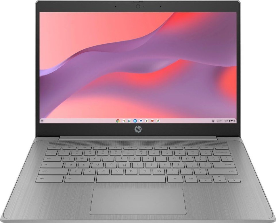 HP Chromebook 14" HD Quad-Core Celeron N4120 4GB 64GB eMMC Webcam Chrome OS - Image 7