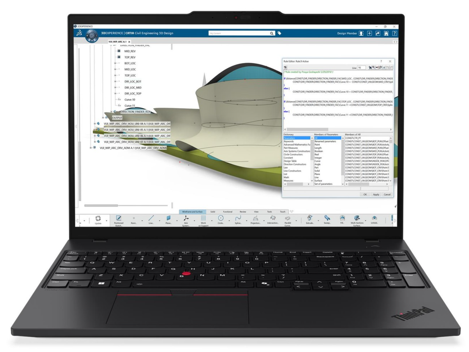 Lenovo ThinkPad P16s Gen 4 16" 4K OLED Touch Ryzen AI 7 PRO 350 16GB 1TB SSD FPR