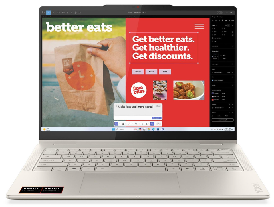 Lenovo Yoga 7 2-in-1 14" WUXGA Touch OLED Ryzen AI 7 350 16GB 512GB SSD FPR CAM - Image 7