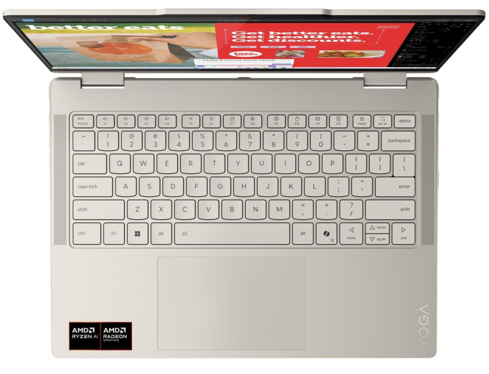 Lenovo Yoga 7 2-in-1 14" WUXGA Touch OLED Ryzen AI 7 350 16GB 512GB SSD FPR CAM - Image 8