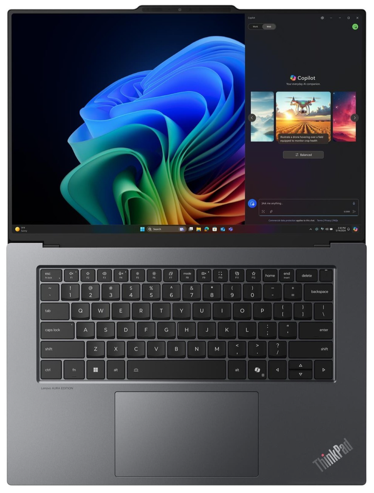 Lenovo ThinkPad X9-15 Gen 1 Aura 15.3" 2.8K OLED Touch Ultra 7 268V 32GB 1TB FPR - Image 3