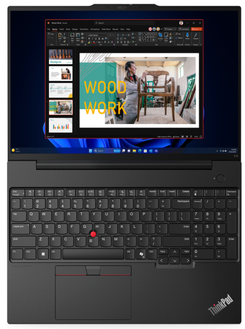 Lenovo ThinkPad E16 Gen 2 16" WUXGA Ryzen 5 7535U 16GB 512GB SSD CAM FPReader