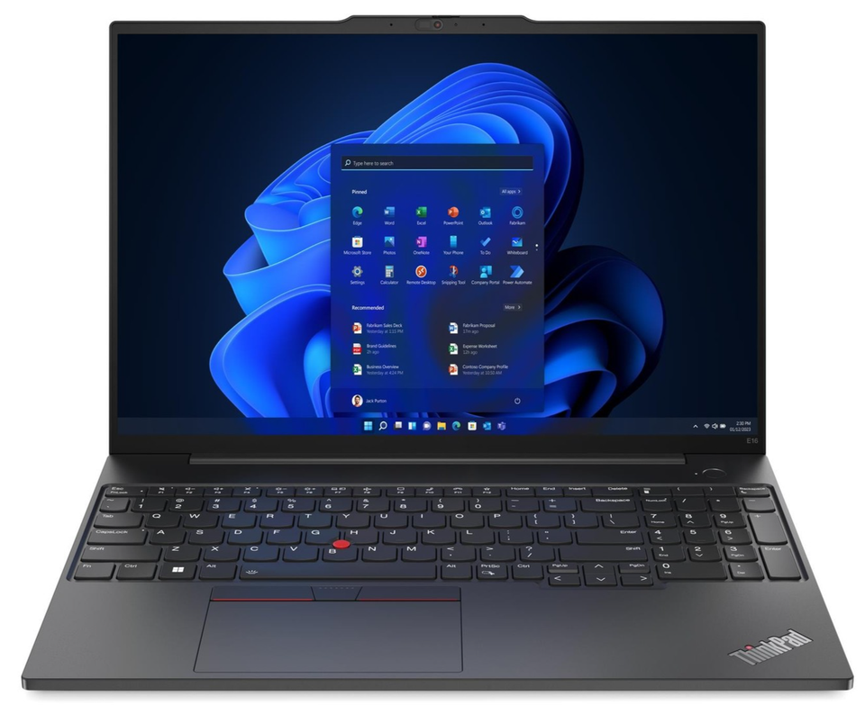 New Lenovo ThinkPad E16 Gen 1 16" FHD+ Core i5-1335U 16GB 256GB SSD FPR Win11Pro - Image 4