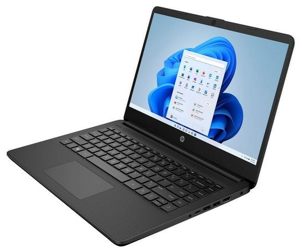 New HP Laptop 14" HD Intel Celeron N4120 4GB 64GB eMMC Webcam Office 365 Black - Image 2