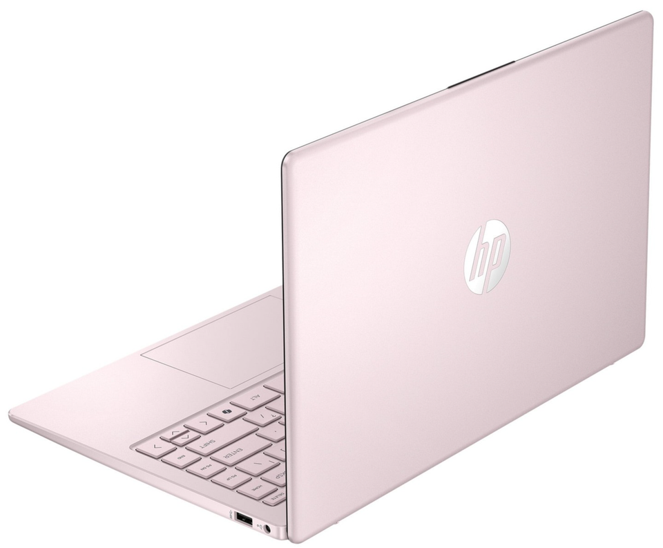HP Laptop 14" HD Quad-Core Intel N150 8GB RAM 128GB UFS Webcam Windows 11 Pink - Image 8