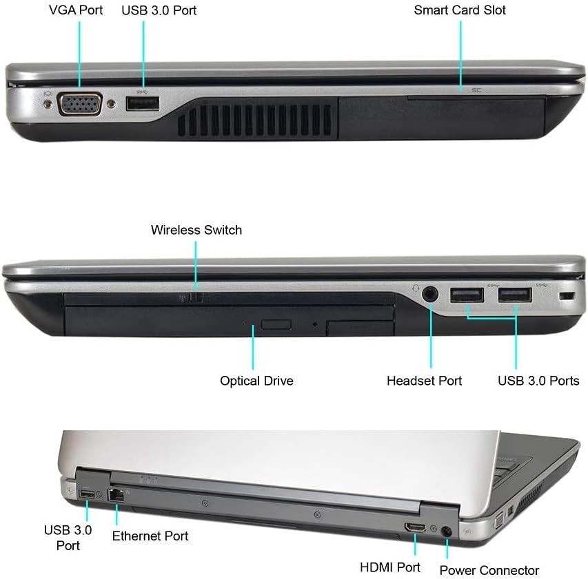 Dell Latitude E6440 14" HD Dual Core I5-4310M 8GB 128GB SATA SSD Cam Win10Pro - Image 6