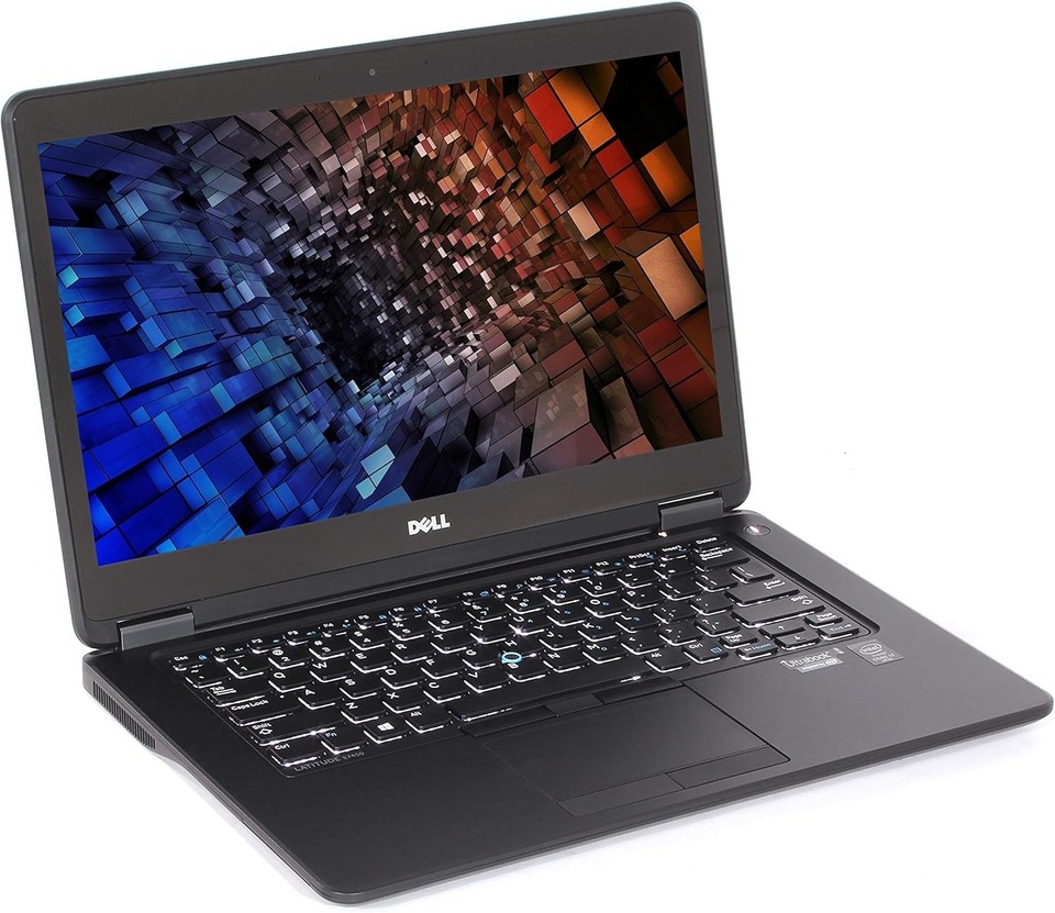 Dell Latitude E7450 14" FHD Quad-Core i7-5600U 16GB 512GB PCIe SSD Cam Win10Pro