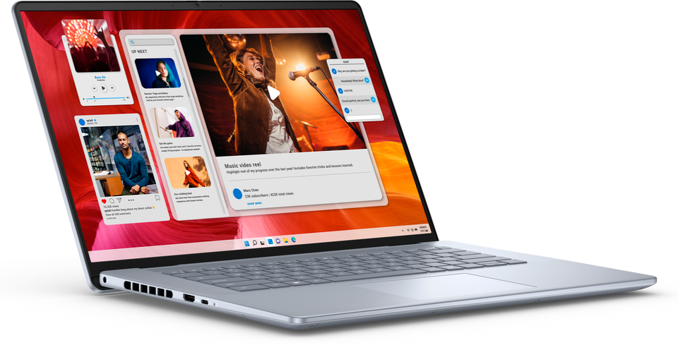 Dell Inspiron Plus 7640 16" 2.5K 120Hz Ultra 7 155H 16GB 512GB PCIe SSD Cam FPR - Image 2