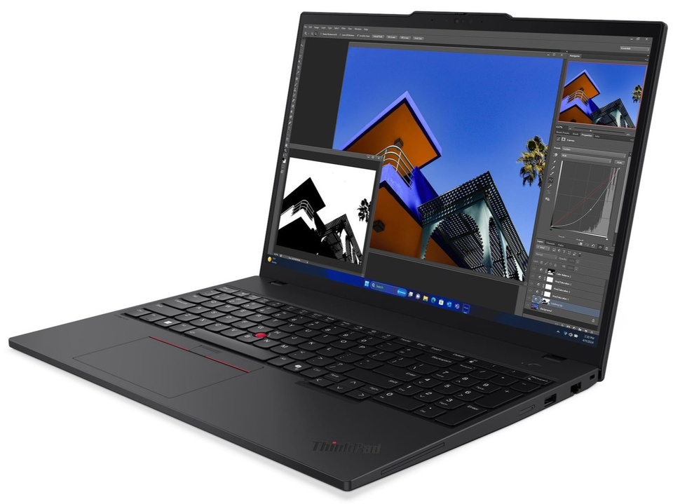 Lenovo ThinkPad T16 Gen 3 16" WUXGA Ultra 7 165U 16GB 1TB SSD Cam FPReader W11P - Image 2