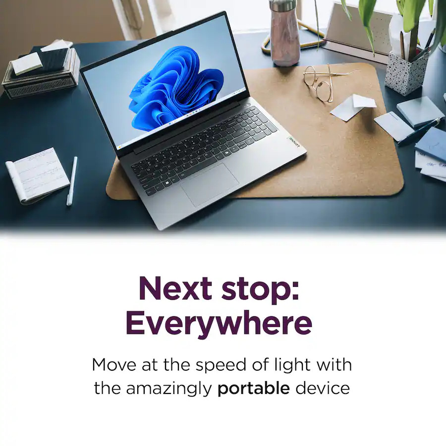 Lenovo IdeaPad Slim 3 15.6" FHD 4-Core Intel N150 8GB 128GB UFS Webcam WiFi W11 - Image 15