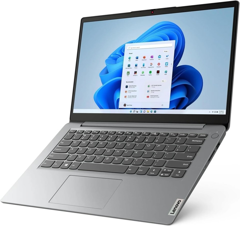 Lenovo IdeaPad 1 14" HD Intel Celeron N4500 20GB RAM 640GB SSD Storage WIFI6 - Image 2