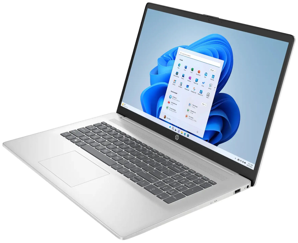 HP 17.3" HD+ Touch 6-Core Ryzen 5 7430U 16GB Ram 1TB NVMe PCIe SSD Webcam Win 11 - Image 3