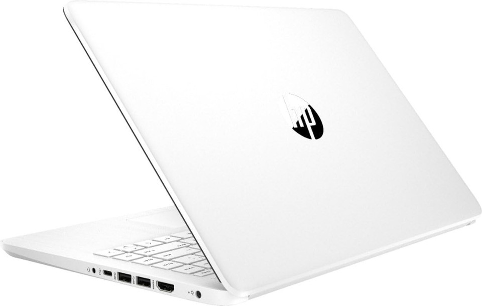 HP Laptop 14" HD Intel N4500 4GB RAM 64GB eMMC Webcam Office 365 Win 11 S White - Image 8
