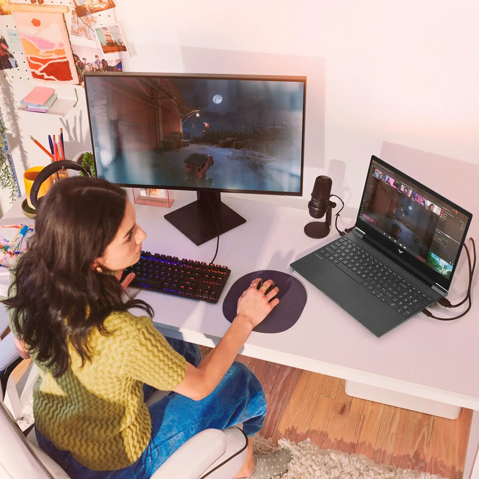 HP Victus Gaming 15.6" 144Hz FHD Ryzen 7 7445HS 16GB 512GB SSD RTX 4050 Win 11 - Image 7