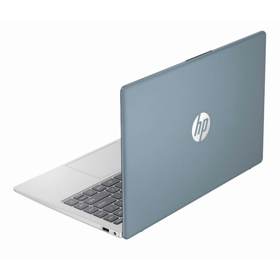 HP Laptop 14" HD AMD Athlon 7 120U 4GB RAM 128GB UFS Webcam Wi-Fi Win 11 S Blue - Image 5