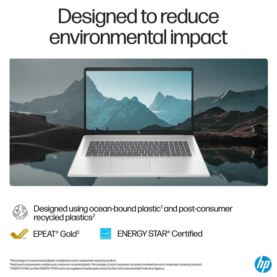 New HP 17.3" FHD 10-Core i7-1355U 16GB RAM 1TB PCIe SSD Webcam Wi-Fi 6 Win 11 - Image 6