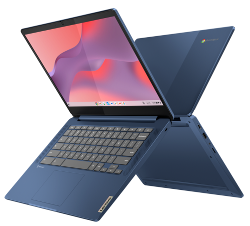 59-435.png Lenovo IdeaPad Slim 3 Chromebook 14" FHD Touch Kompanio 520 4GB 64GB eMMC Blue