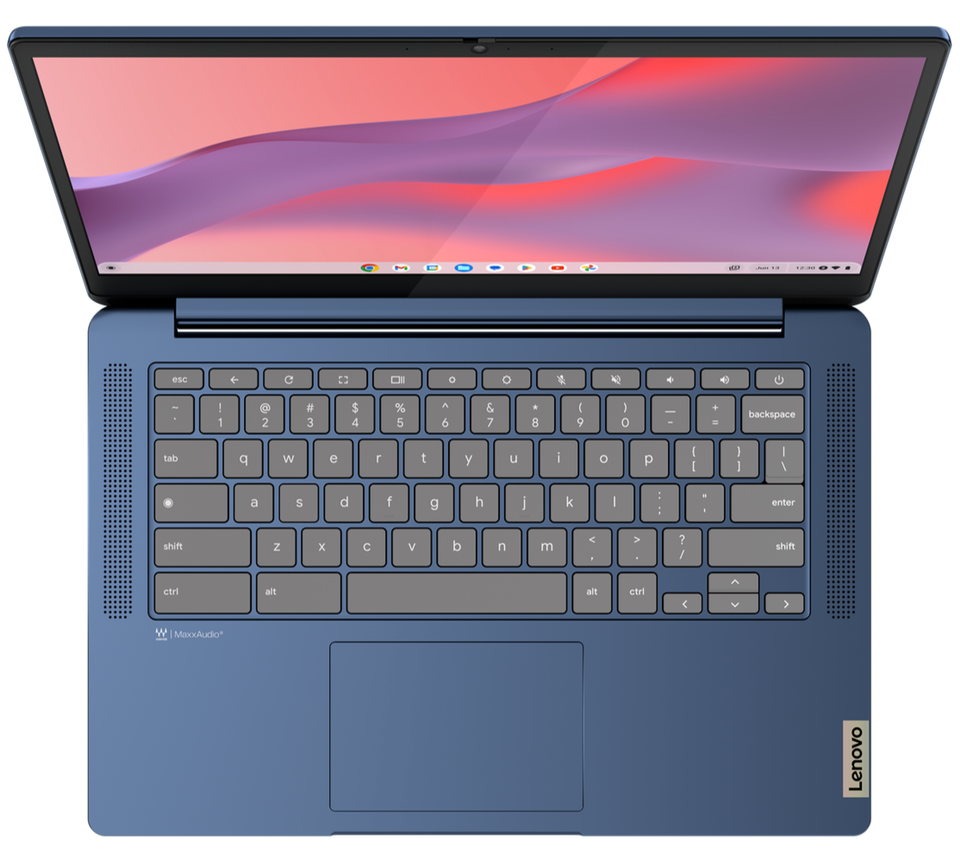 Lenovo IdeaPad Slim 3 Chromebook 14" FHD Touch Kompanio 520 4GB 64GB eMMC Blue - Image 5