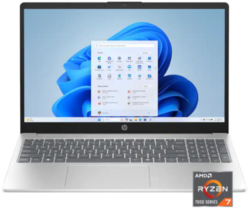 New HP 15.6" Laptop FHD Touch 8-Core Ryzen 7 7730U 16GB 512GB SSD Cam WiFi Win11