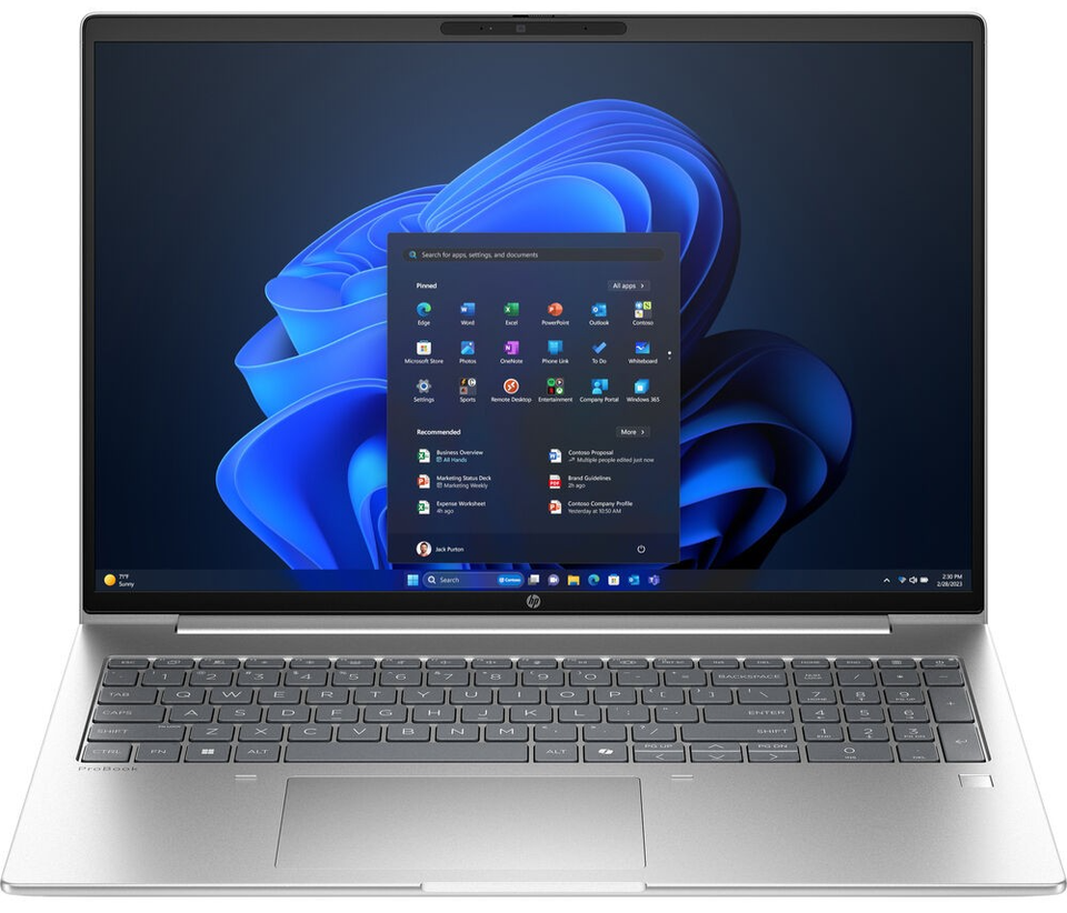 HP ProBook 4 G1 16" WUXGA AMD Ryzen 5 230 32GB 512GB SSD Cam FPReader Win 11 Pro - Image 4