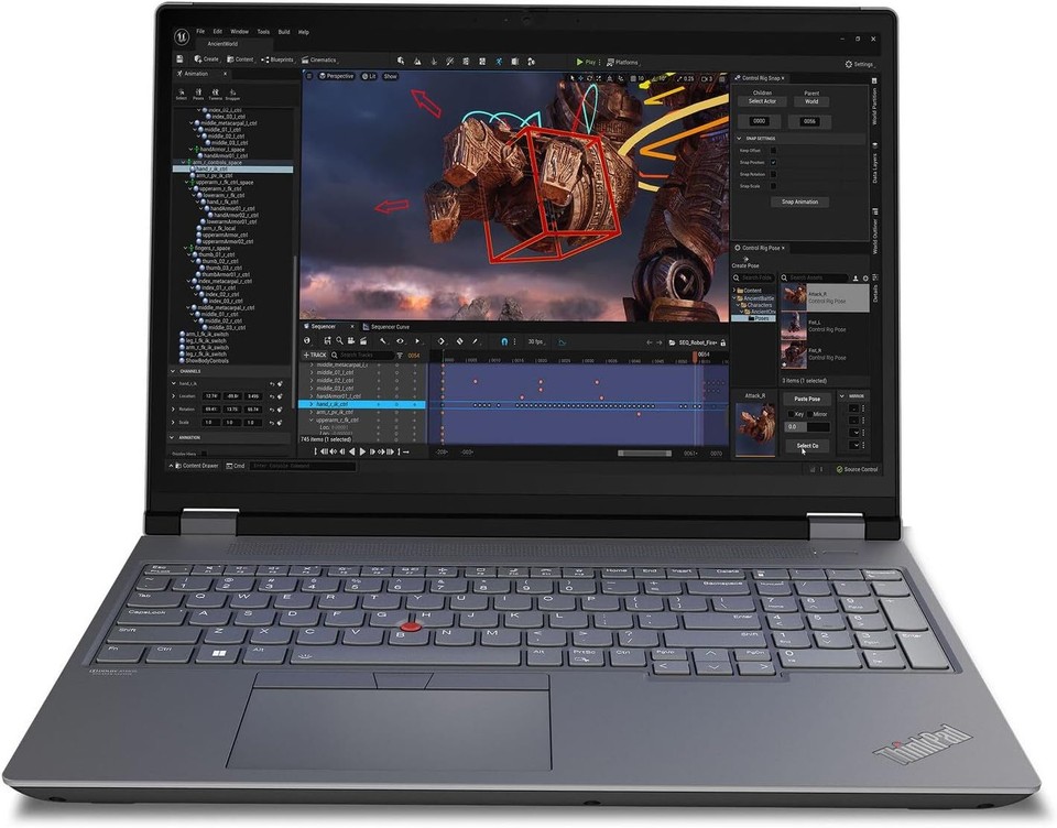 Lenovo ThinkPad P16 Gen 2 16" WQXGA 165Hz i7-13850HX 16GB 1TB SSD FPReader IRCam
