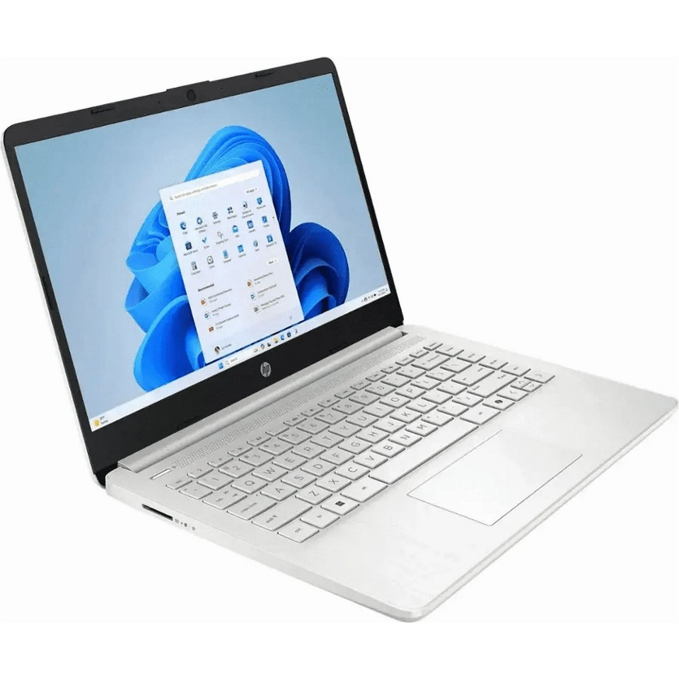 New HP Laptop 14" HD Intel N150 4GB 128GB UFS Webcam Office 365 Win 11 S Silver - Image 2